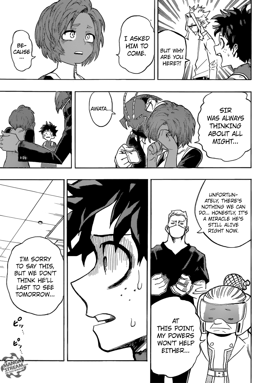 Boku no Hero Academia Chapter 161 7